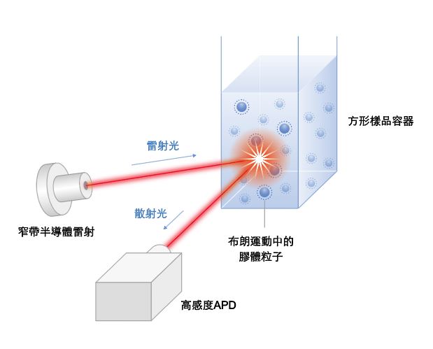 DLS示意圖